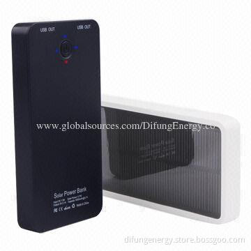 New 2014 Solar Power Chargers/Mobile Power Banks, 2,500/4,000/5,000mAh Capacity